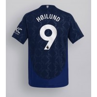 Pánský Fotbalový dres Manchester United Rasmus Hojlund #9 2024-25 Venkovní Krátký Rukáv